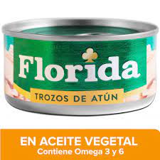 AtÃºn Florida Trozos Aceite Vegetal 170g